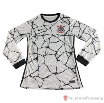 Maglia Corinthians Home Manica Lunga 21-22 Maglia Corinthians Home Manica Lunga 21-22
