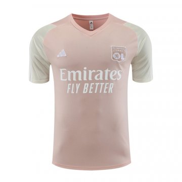 Maglia De Allenamento Lyon 23-24 Rosa