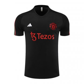 Maglia De Allenamento Manchester United 23-24 Negro Maglia De Allenamento Manchester United 23-24 Negro
