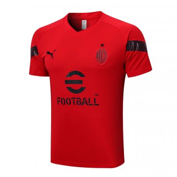 Maglia De Allenamento Milan 2022-23 Rojo