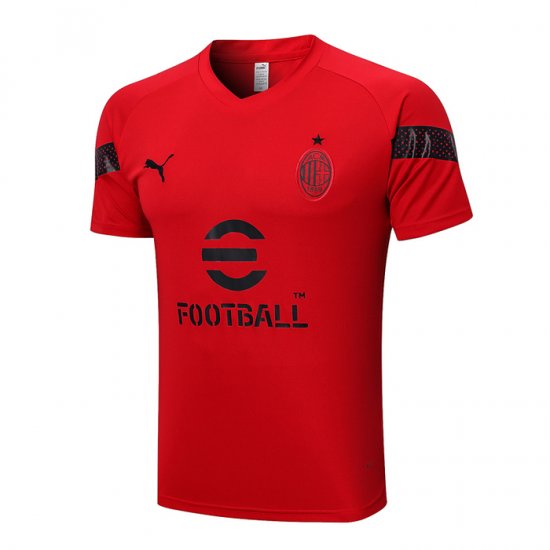 Maglia De Allenamento Milan 2022-23 Rojo - Clicca l'immagine per chiudere