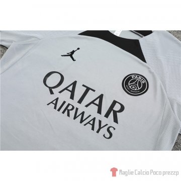 Maglia De Allenamento Paris Saint-germain Jordan 22-23 Gris