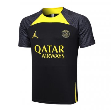 Maglia De Allenamento Paris Saint-germain Jordan 23-24 Negro