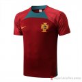 Maglia De Allenamento Portogallo 22-23 Rojo