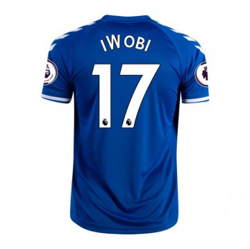 Maglia Everton Giocatore Iwobi Home 20-21 Maglia Everton Giocatore Iwobi Home 20-21