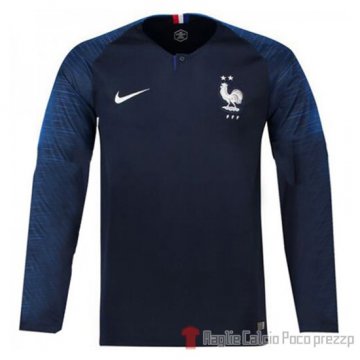 Maglia Francia Home Manica Lunga 2018 Maglia Francia Home Manica Lunga 2018