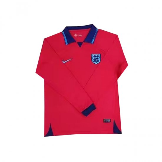 Maglia Inglaterra Away Maniche Lunghe 2022 - Clicca l'immagine per chiudere