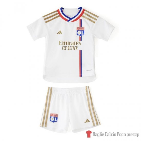 Maglia Lyon Home Bambino 23-24 - Clicca l'immagine per chiudere