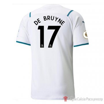 Maglia Manchester City Giocatore De Bruyne Away 21-22 Maglia Manchester City Giocatore De Bruyne Away 21-22