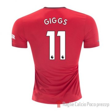 Maglia Manchester United Giocatore Giggs Home 2019/2020 Maglia Manchester United Giocatore Giggs Home 2019/2020