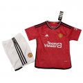 Maglia Manchester United Home Bambino 23-24