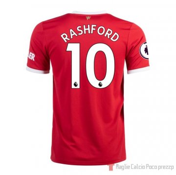 Maglia Manchester United Giocatore Rashford Home 21-22