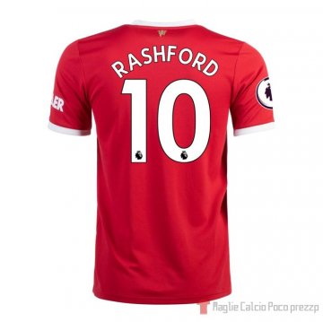 Maglia Manchester United Giocatore Rashford Home 21-22 Maglia Manchester United Giocatore Rashford Home 21-22