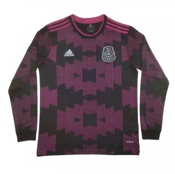 Maglia Messico Home Maniche Lunghe 20-21 Maglia Messico Home Maniche Lunghe 20-21
