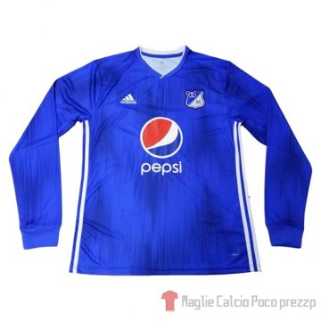 Maglia Millonarios Home Manica Lunga 2019 Maglia Millonarios Home Manica Lunga 2019