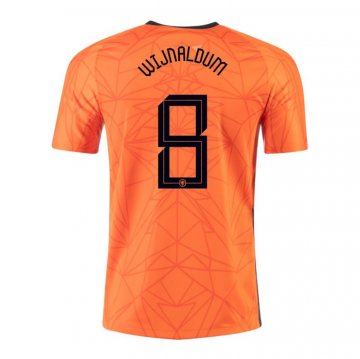 Maglia Paesi Bassi Giocatore Wijnaldum Home 20-21 Maglia Paesi Bassi Giocatore Wijnaldum Home 20-21