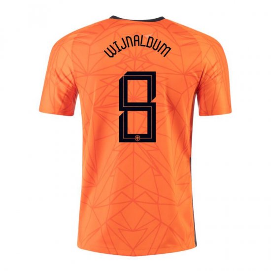 Maglia Paesi Bassi Giocatore Wijnaldum Home 20-21 - Clicca l'immagine per chiudere