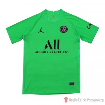 Maglia Paris Saint-germain Portiere 21-22 Verde