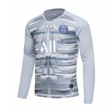 Maglia Paris Saint-germain Portiere Manica Lunga 20-21 Grigio