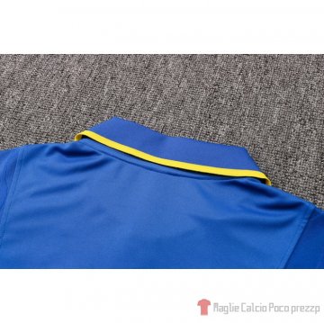 Maglia Polo Barcellona 2021-22 Blu