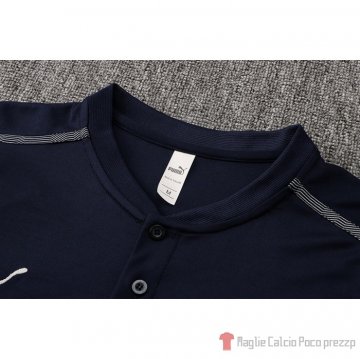 Maglia Polo Del Manchester City 2021-2022 Azul