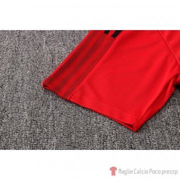 Maglia Polo Manchester United 22-23 Rojo