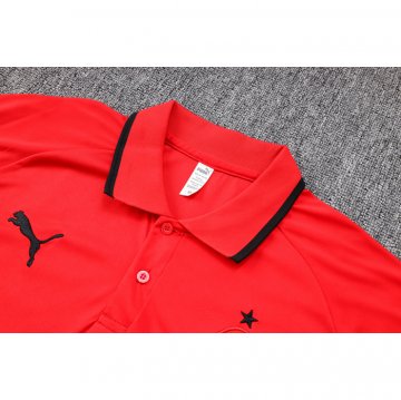 Maglia Polo Del Milan 23-24 Rojo