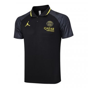 Maglia Polo Del Paris Saint-germain Jordan 23-24 Negro Maglia Polo Del Paris Saint-germain Jordan 23-24 Negro