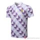 Maglia Polo Del Real Madrid 22-23 Blanco Y Purpura