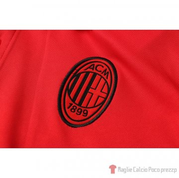 Maglia Polo Milan 21-22 Rosso