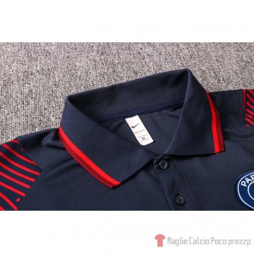 Maglia Polo Paris Saint-germain 2020-2021 Blu