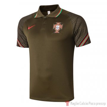 Maglia Polo Portogallo 2020 Verde Maglia Polo Portogallo 2020 Verde