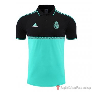 Maglia Polo Real Madrid 22-23 Nero E Verde Maglia Polo Real Madrid 22-23 Nero E Verde