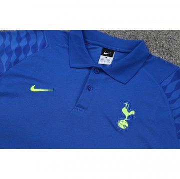 Maglia Polo Tottenham Hotspur 2022-23 Blu