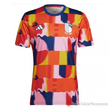 Maglia Pre-partita Del Belgio 2022