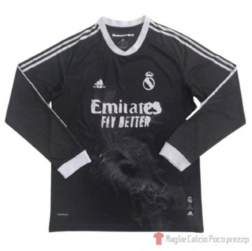 Maglia Real Madrid Human Race Maniche Lunghe 20-21 Maglia Real Madrid Human Race Maniche Lunghe 20-21