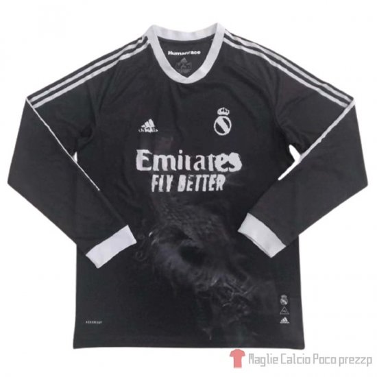 Maglia Real Madrid Human Race Maniche Lunghe 20-21 - Clicca l'immagine per chiudere