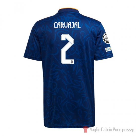 Maglia Real Madrid Giocatore Carvajal Away 21-22 - Clicca l'immagine per chiudere
