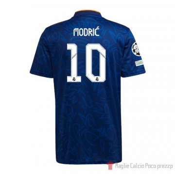 Maglia Real Madrid Giocatore Modric Away 21-22 Maglia Real Madrid Giocatore Modric Away 21-22