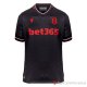 Maglia Stoke City Away 22-23 Negro