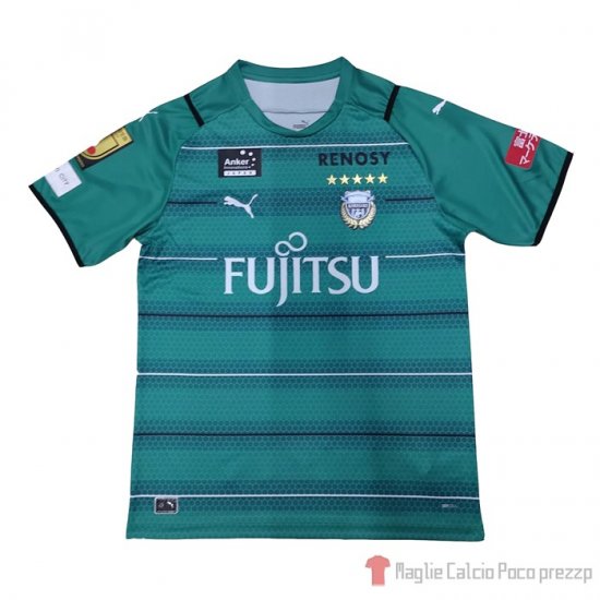 Thailandia Maglia Kawasaki Frontale Portiere 2021 Verde - Clicca l'immagine per chiudere