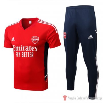 Tuta Da Track Arsenal Manica Corta 22-23 Rojo Tuta Da Track Arsenal Manica Corta 22-23 Rojo