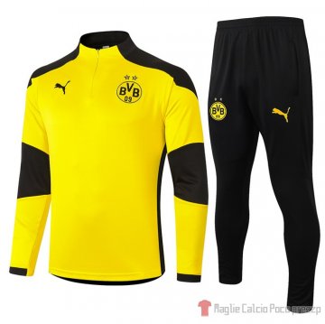 Tuta Da Track Felpa Borussia Dortmund 20-21 Giallo