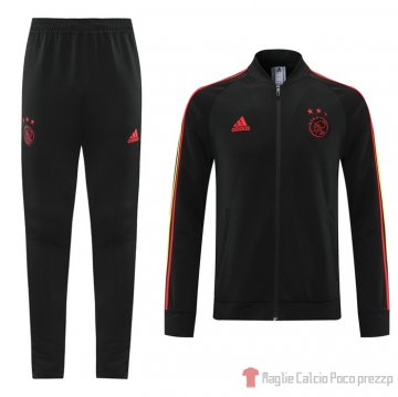 Tuta Da Track Giacca Ajax 21-22 Nero Tuta Da Track Giacca Ajax 21-22 Nero