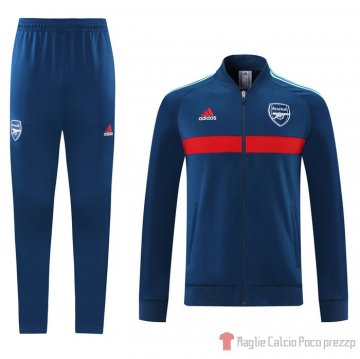 Tuta Da Track Giacca Arsenal 2021-22 Blu Tuta Da Track Giacca Arsenal 2021-22 Blu