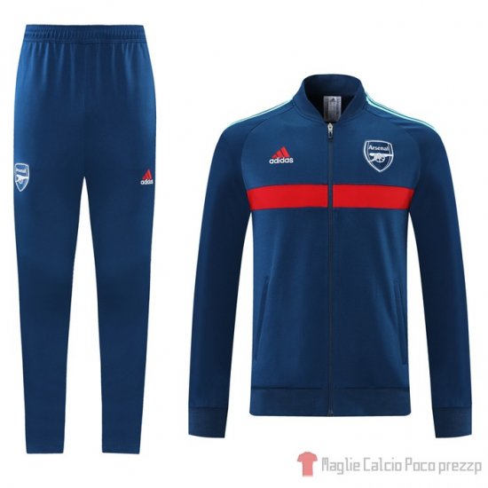 Tuta Da Track Giacca Arsenal 2021-22 Blu - Clicca l'immagine per chiudere