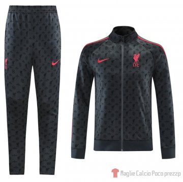 Tuta Da Track Giacca Liverpool 2021 Grigio Tuta Da Track Giacca Liverpool 2021 Grigio