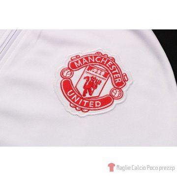 Tuta Da Track Giacca Manchester United 21-22 Bianco