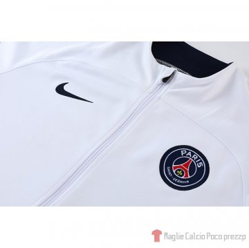 Tuta Da Track Giacca Paris Saint-germain 2022-23 Bianco