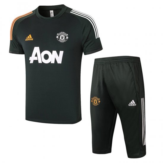 Tuta Da Track Manchester United Manica Corta 20-21 Verde - Clicca l'immagine per chiudere